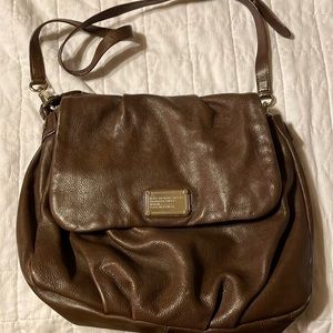 Marc Jacobs dark brown crossbody purse